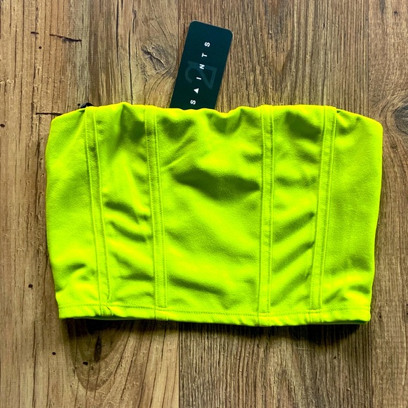 NWT 21 Saints Crop Top - Picture 1 of 3
